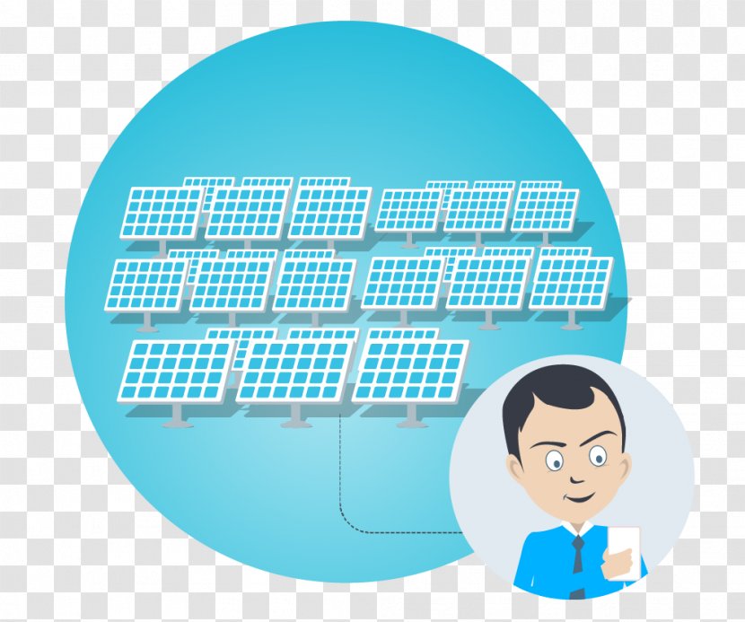 Solar Power Photovoltaic Station Smooth Plant Logo - Internet Of Things - Farm Transparent PNG