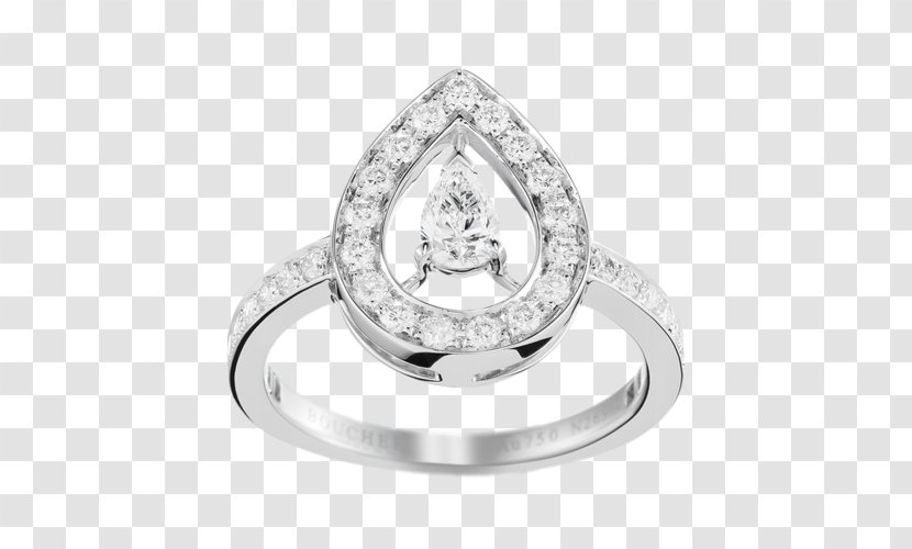 Chanel Engagement Ring Diamond - Metal Transparent PNG