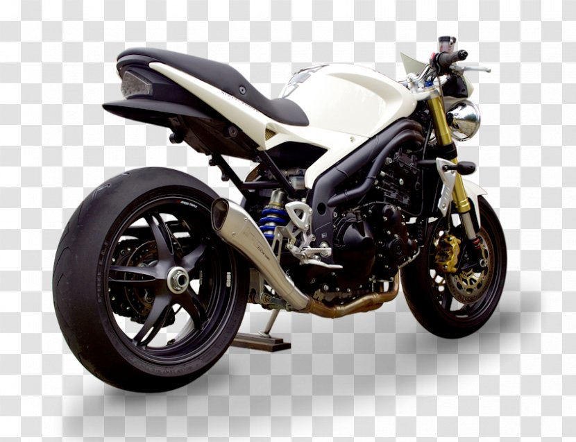 Exhaust System Car Triumph Motorcycles Ltd Tire Speed Triple - Motor Vehicle Transparent PNG