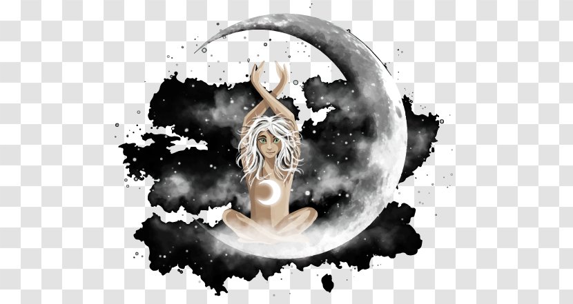 Flower Child Moon Photographer - Dream Board - Goddess Transparent PNG