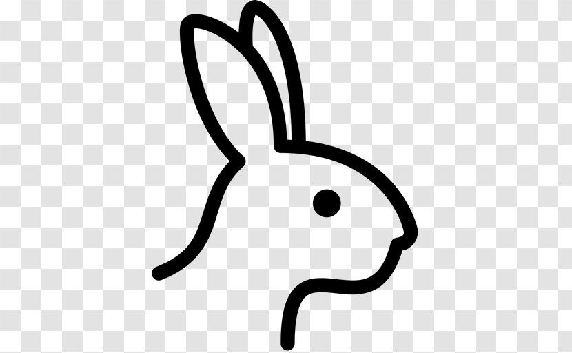 Rabbit - Area - Head Transparent PNG