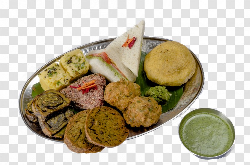 Vegetarian Cuisine Maharashtrian Indian Mathura Pure Veg Thali - Dish Transparent PNG