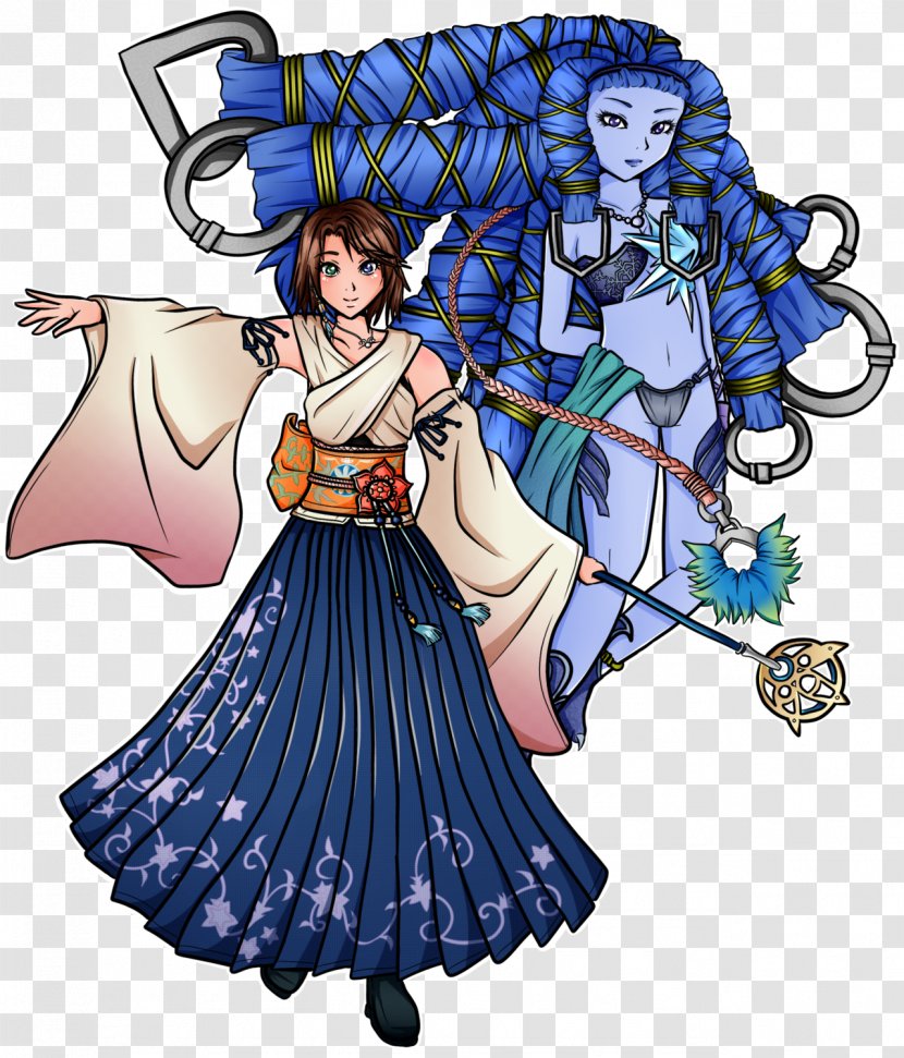 Final Fantasy X-2 Art Costume Drawing - Heart - SHIVA Transparent PNG