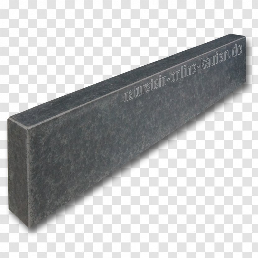 Curb Basalt Granite Dimension Stone Bluestone - Rectangle - Road Transparent PNG