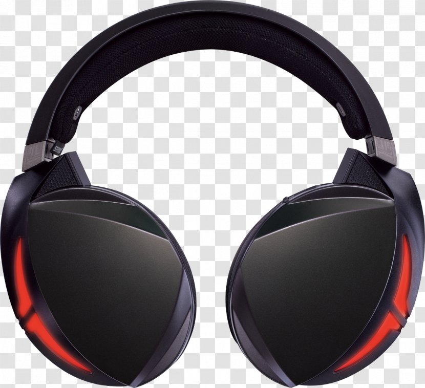 Microphone Headphones ASUS ROG Strix Fusion 300 Gaming Headset With 7.1 Virtual Surround Sound For PC - Razer Kraken Pro V2 Transparent PNG