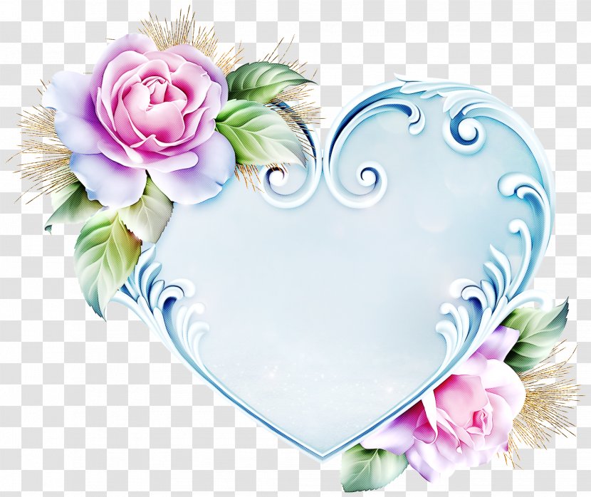 Design Frame - Rose - Cut Flowers Plant Transparent PNG