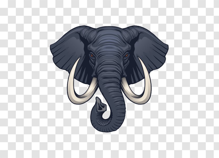 Elephants Vector Graphics Learn The Art Of Muay Thai Illustration Shutterstock - Indian Elephant Transparent PNG
