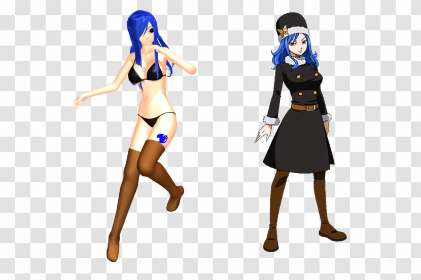 Juvia Lockser Cana Alberona Clothing Cosplay Costume - Silhouette Transparent PNG