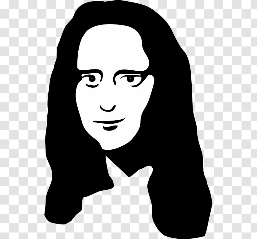 Mona Lisa Portrait Woman Clip Art - Cartoon Transparent PNG