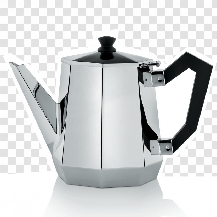 Teapot Alessi Ottagonale Coffee Kettle - Tableware - Tea Transparent PNG