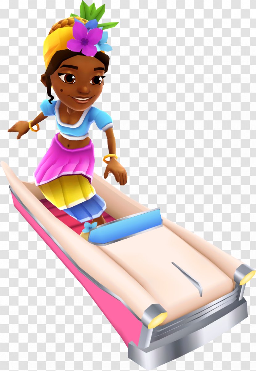 Subway Surfers Hoverboard Havana Google Play Figurine - Toy - Surfer Transparent PNG