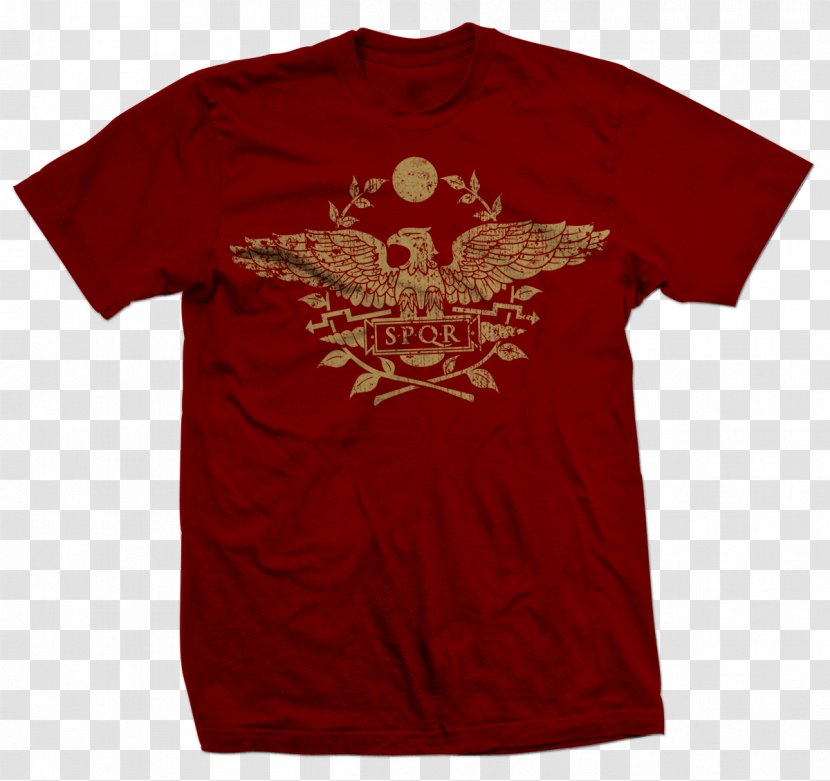 T-shirt Roman Empire SPQR Legion Legio XIII Gemina - Sleeve - Polo Shirt Transparent PNG