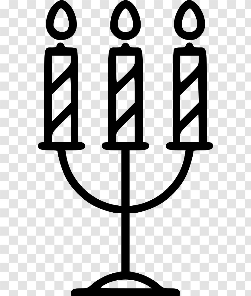 Coloring Book Drawing Image Illustration Black And White - Candle Holder Transparent PNG