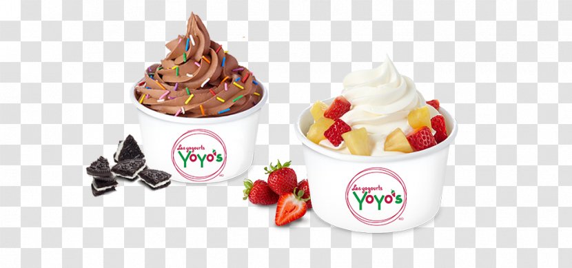 Frozen Yogurt Sundae Ice Cream Sorbet Yoghurt - Whipped Transparent PNG
