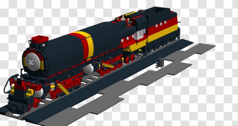Lego Trains Union Pacific Big Boy Locomotive - Rolling Stock - Train Transparent PNG