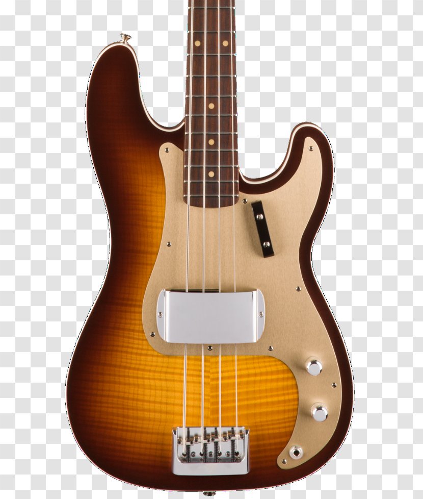 Bass Guitar Fender Precision Stratocaster Telecaster Electric - Watercolor Transparent PNG