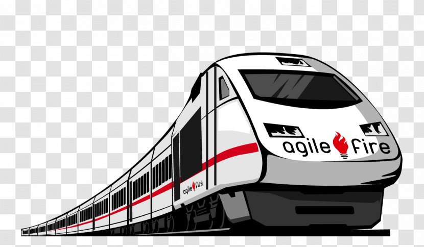 Train Rail Transport Clip Art: Transportation Image - Railway Transparent PNG