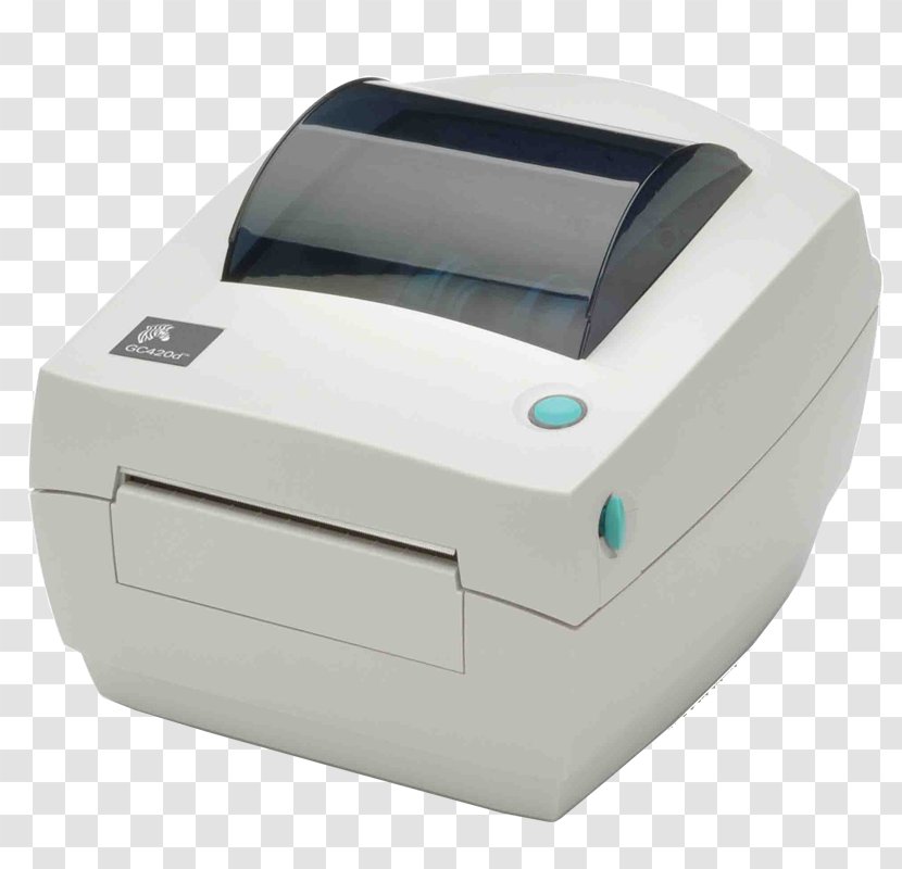 Thermal Printing Printer Label Zebra Technologies - Inkjet Transparent PNG