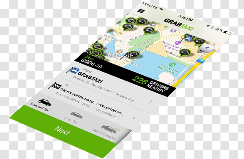 Taxi E-hailing Uber Grab Lyft Transparent PNG
