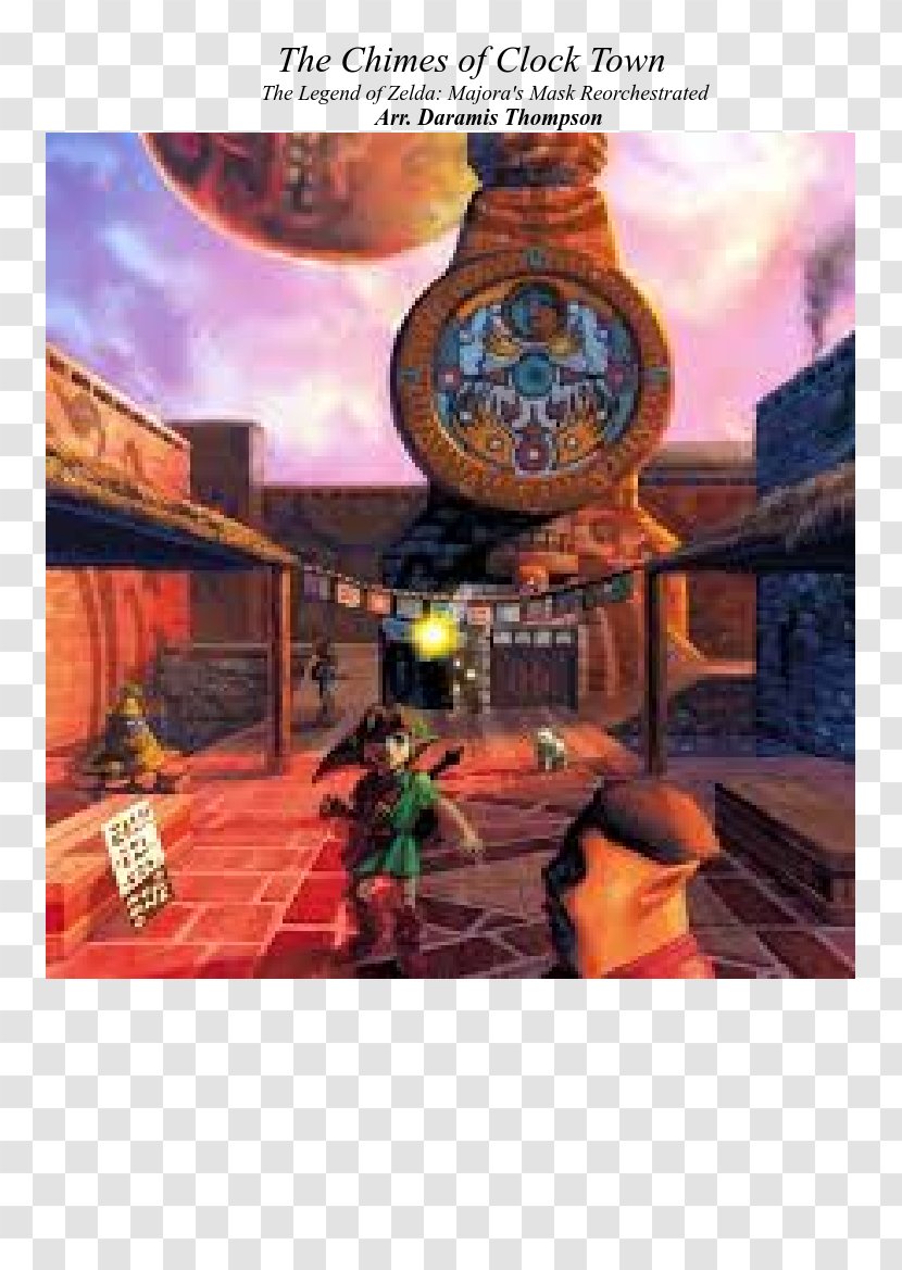 The Legend Of Zelda: Majora's Mask Ocarina Time Link Breath Wild - Zelda - Clock Tower Transparent PNG