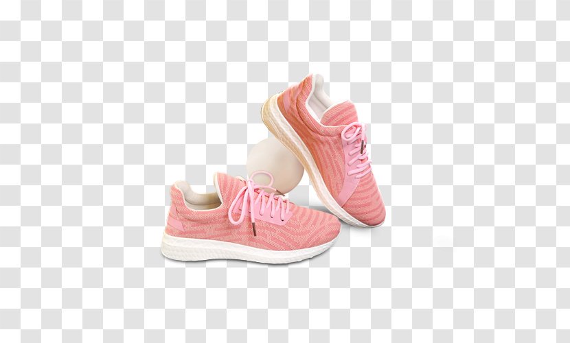 Sneakers Shoe Sportswear - Pink - Lady Sport Shoes Transparent PNG