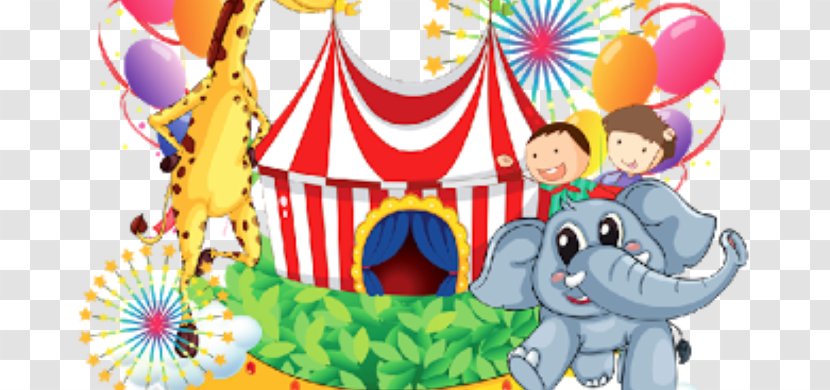 Circus Cartoon Royalty-free Clown - Toy - Stage Transparent PNG
