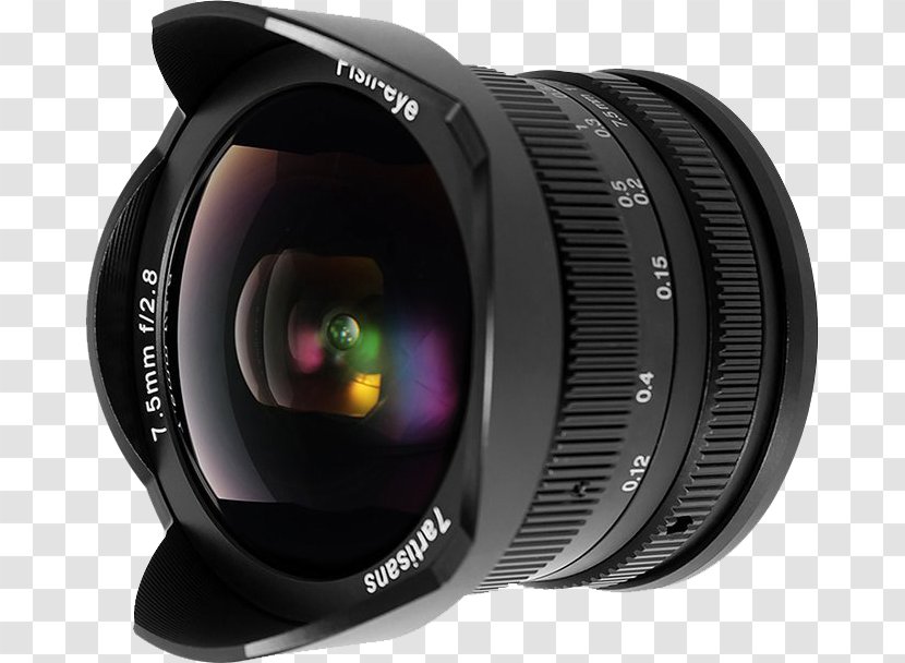 Fisheye Lens Panasonic Lumix DMC-GH4 Digital SLR Canon EF Mount Mirrorless Interchangeable-lens Camera - Reflex Transparent PNG