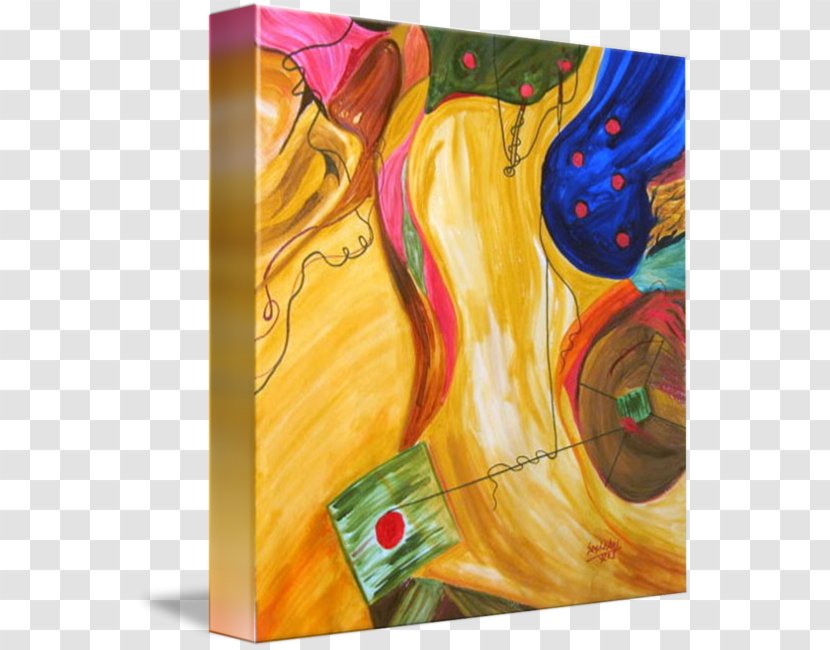 Modern Art Painting Unity In Diversity Acrylic Paint Transparent PNG
