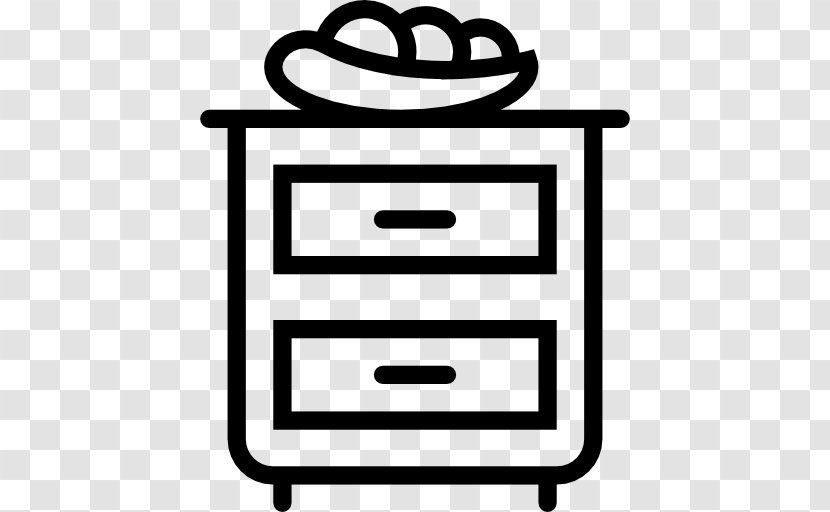 Clip Art - Black And White - Furniture Transparent PNG