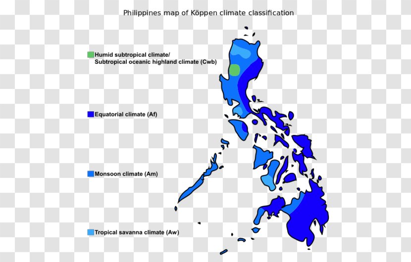 Philippines Köppen Climate Classification Tropical Savanna - Tree - Map Transparent PNG