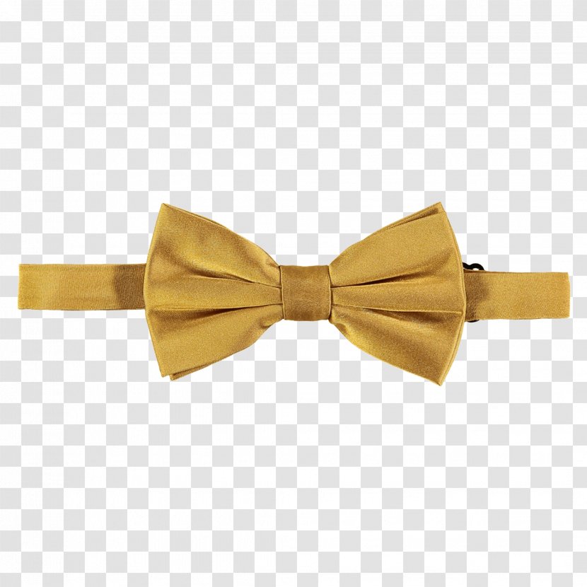 Bow Tie Clothing Accessories Necktie Silk Cufflink - Yellow - BOW TIE Transparent PNG
