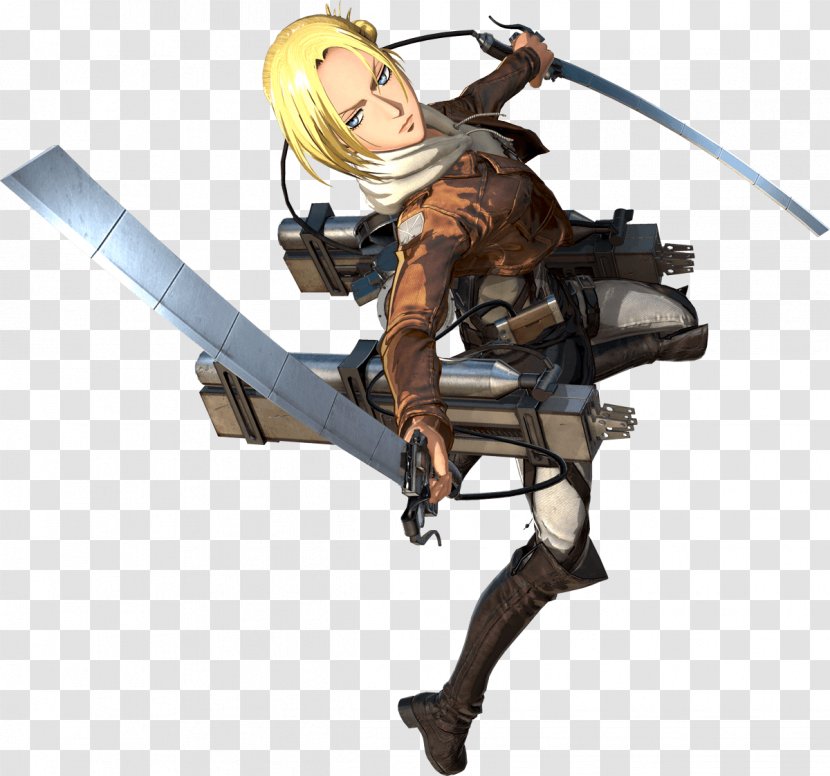 Attack On Titan 2 A.O.T.: Wings Of Freedom Annie Leonhart Bertholdt Hoover Reiner Braun - Cartoon Transparent PNG