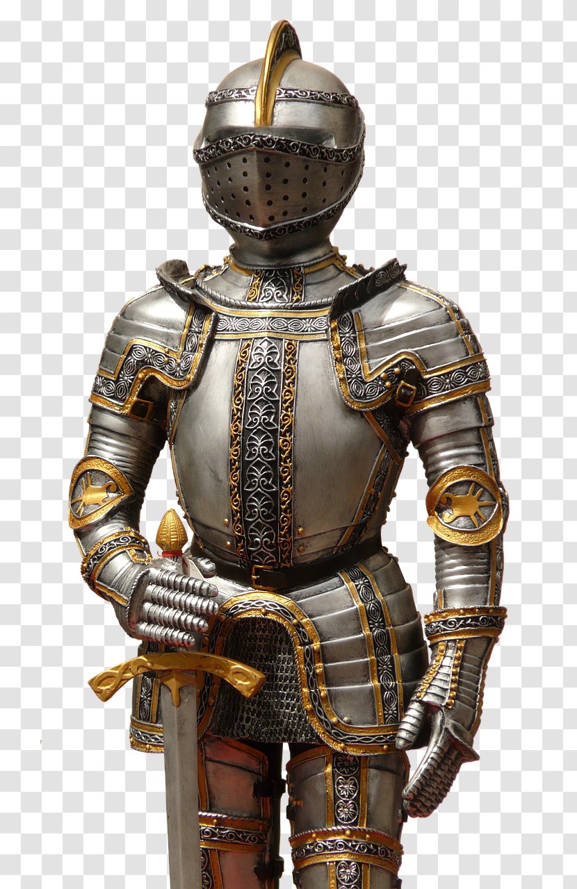 Plate Armour Body Armor Knight Middle Ages Transparent PNG