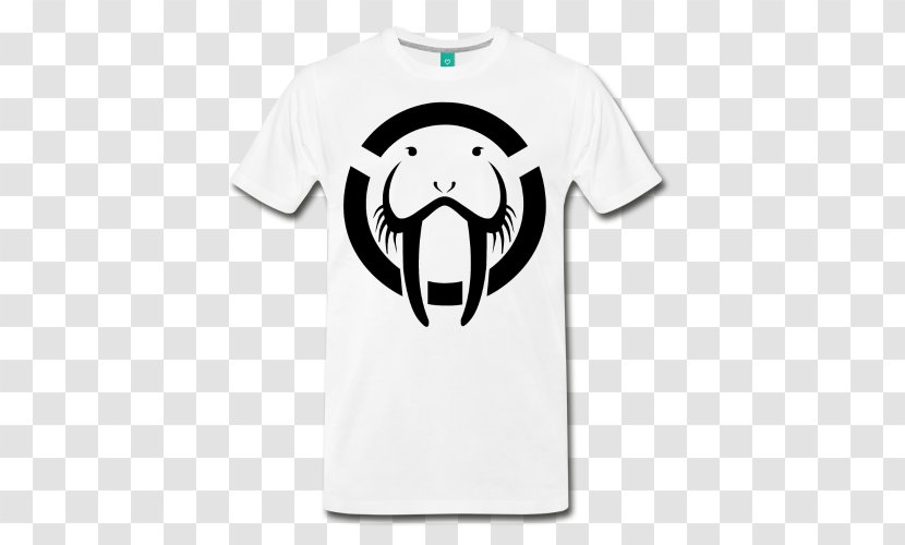 T-shirt Walrus Collar Sleeve - Shoulder Transparent PNG