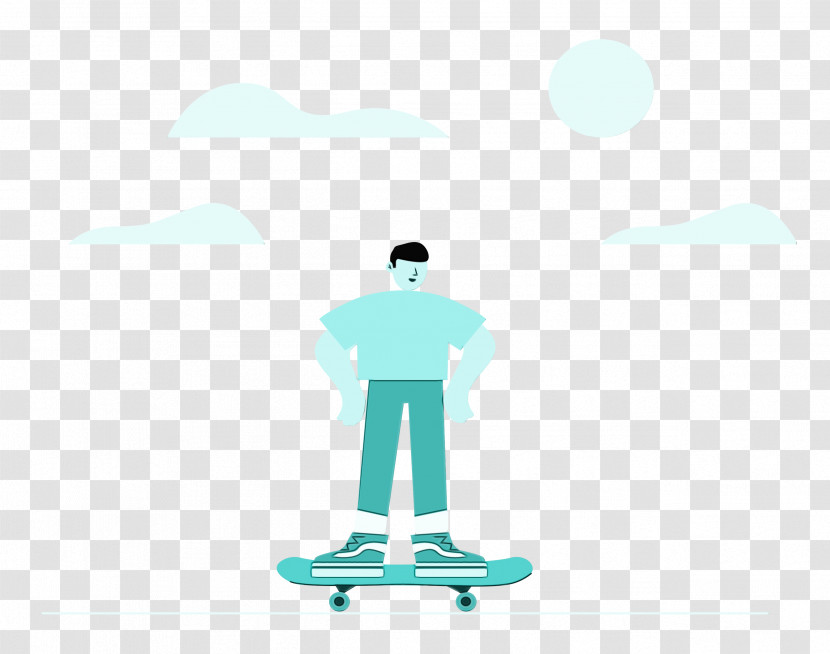 Skateboard Logo Font Skateboarding Line Transparent PNG