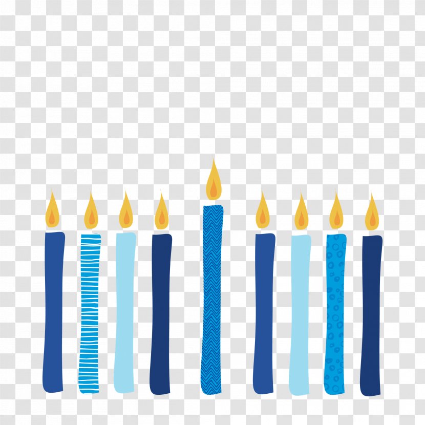 Flameless Candles Product Design Wax - First Day Of Chanukah Transparent PNG