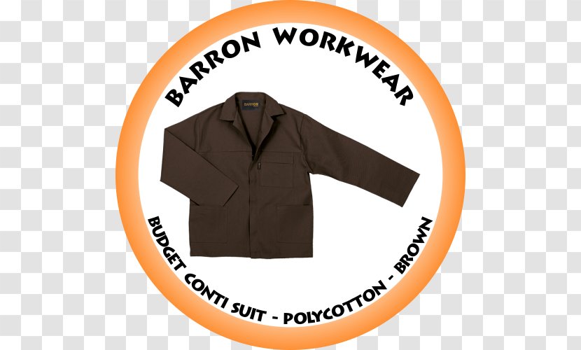 Sleeve Jacket Logo Outerwear Button - Black Suit Brown Shoes Transparent PNG