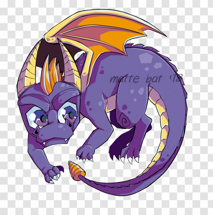 Bat Illustration Cartoon Blog - Silhouette - Spyro Reignited Trilogy Font Transparent PNG