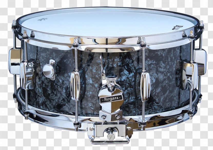 Snare Drums Rogers Tama - Silhouette - Drum Transparent PNG