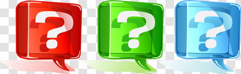 Question Mark FAQ - Faq - Three Color Transparent PNG