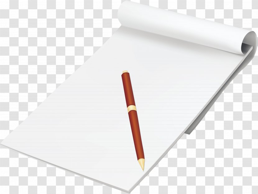 Paper Pencil Notebook Clip Art - Laptop Transparent PNG