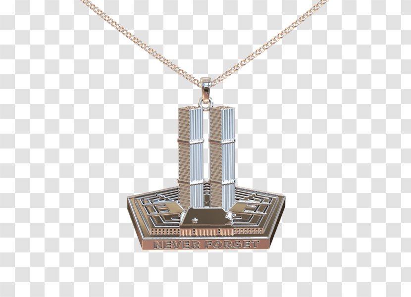 Charms & Pendants Necklace Metal - Pendant - Twin Tower Transparent PNG