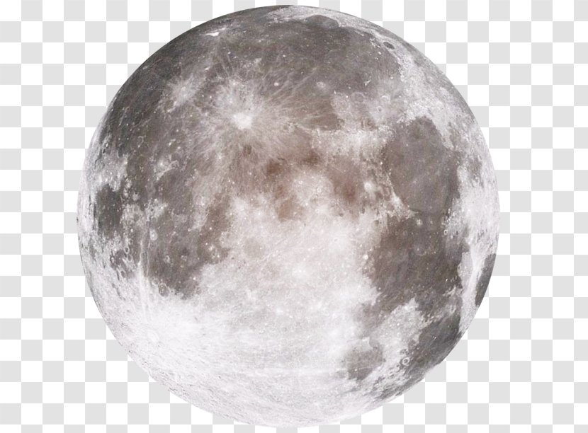 Supermoon Earth Lunar Phase Blue Moon - Monochrome Transparent PNG