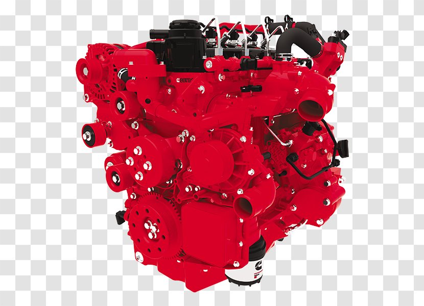 Cummins Turkey Diesel Engine ISX - Red Transparent PNG