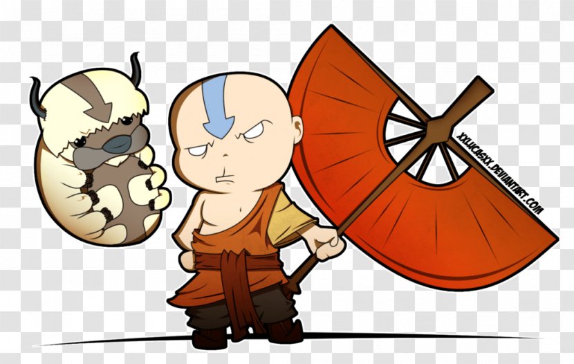 Cartoon Clip Art - Aang Transparent PNG