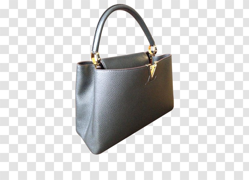 Tote Bag Leather Handbag Louis Vuitton - Strap Transparent PNG