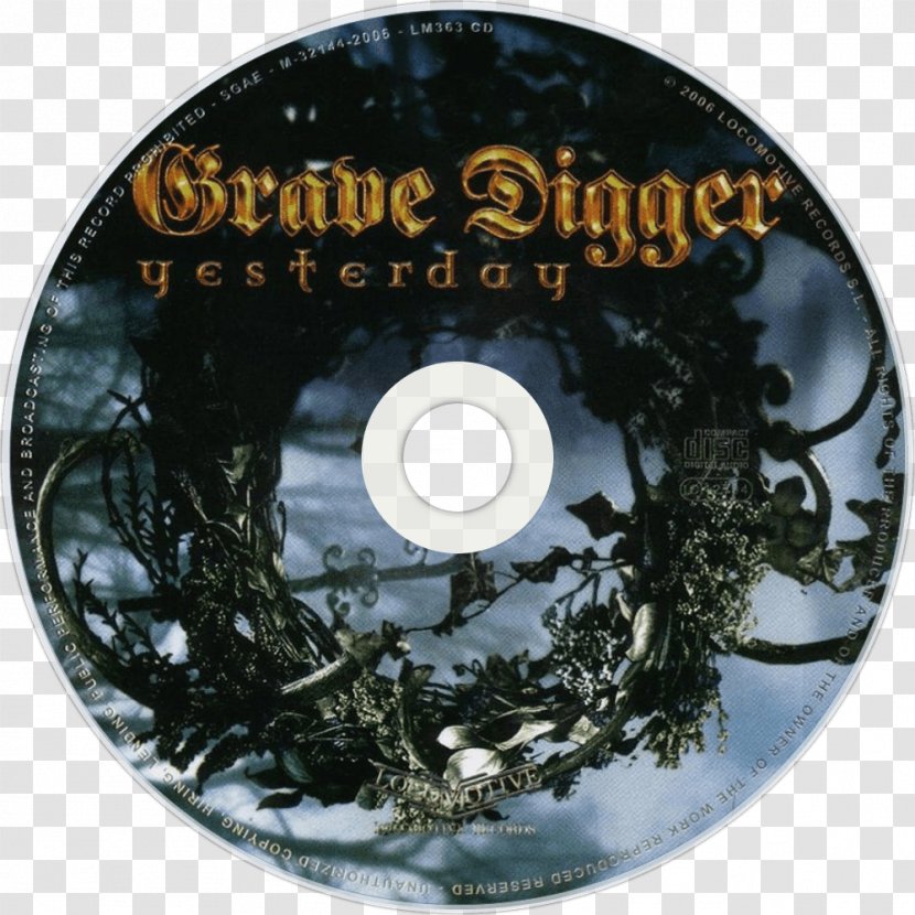 Compact Disc 25 To Live DVD Grave Digger Digipak - Special Edition - Dvd Transparent PNG