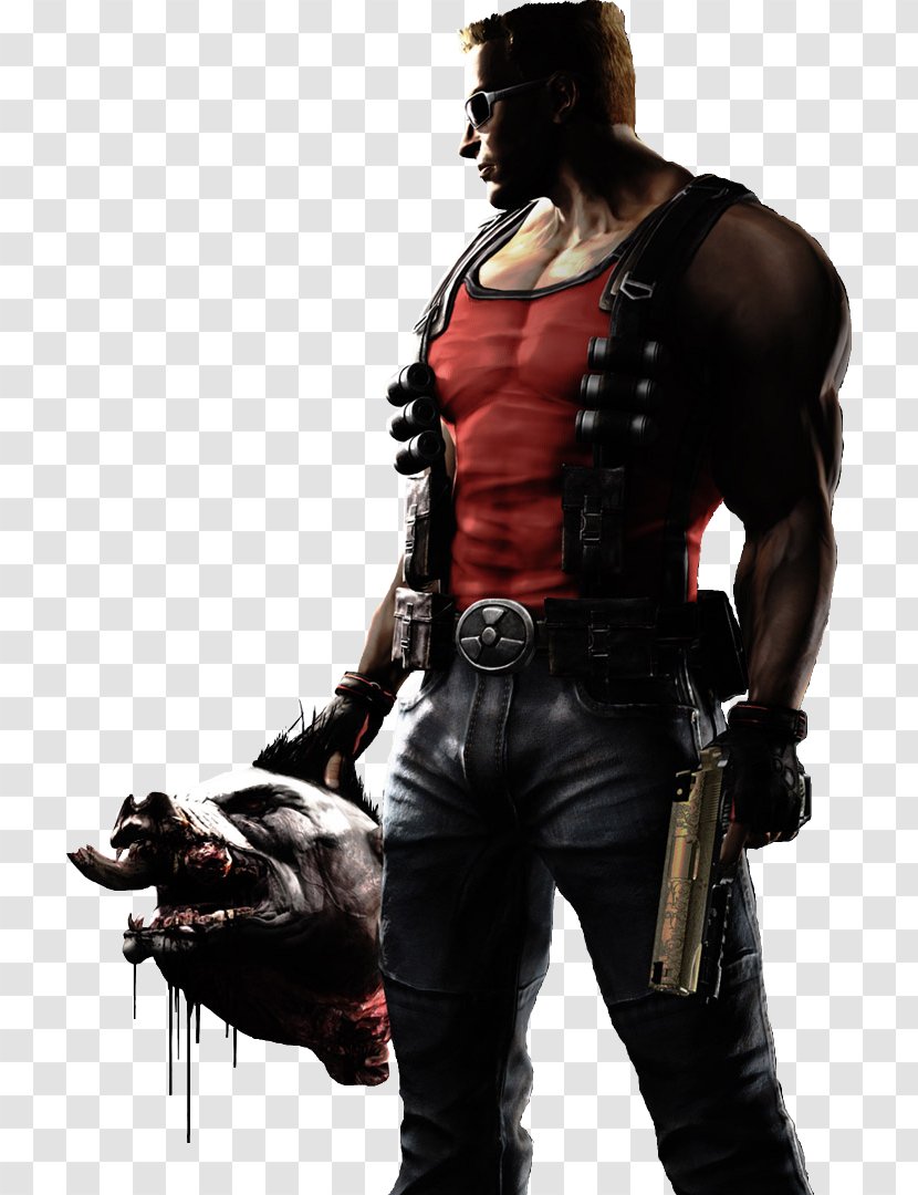 Duke Nukem Forever Nukem: Manhattan Project 3D Wolfenstein Video Game - Silhouette - Roufus Transparent PNG