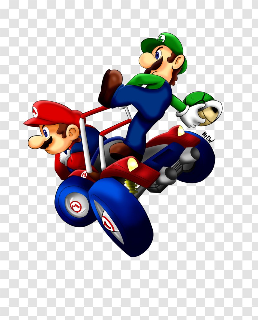 Mario Kart: Double Dash Super Circuit Kart 8 Deluxe Luigi Transparent PNG
