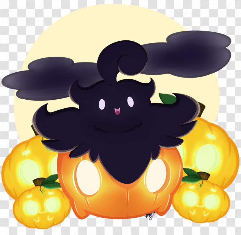 Pokémon X And Y Pumpkaboo Kawaii - Television - Vulpini Transparent PNG